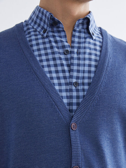 Standart Kal?p V Yaka Erkek Triko H?rka