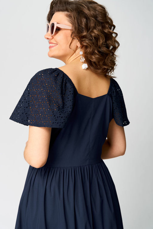 Платье EVA GRANT 7181Е темно-синий