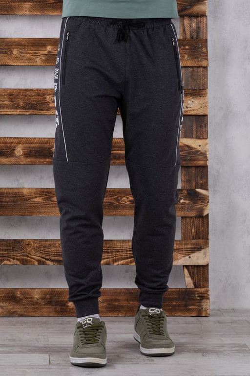Брюки спортивные 
 3.MM123A-серый-тёмный