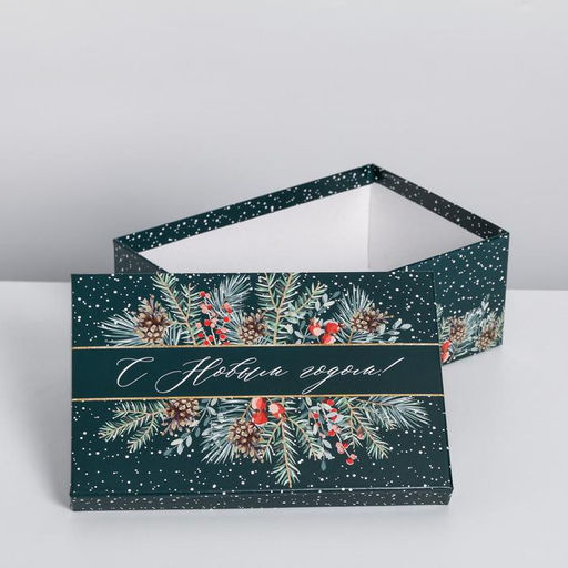 Набор подарочных коробок 5 в 1 «Зима время чудес», 32.5 х 20 х 12.5 - 22 х 14 х 8.5 см, Новый год