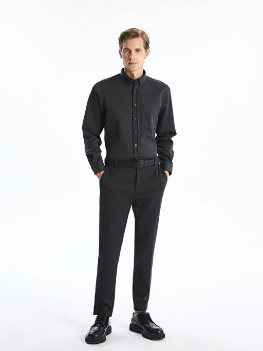 Regular Fit Uzun Kollu Erkek G?mlek