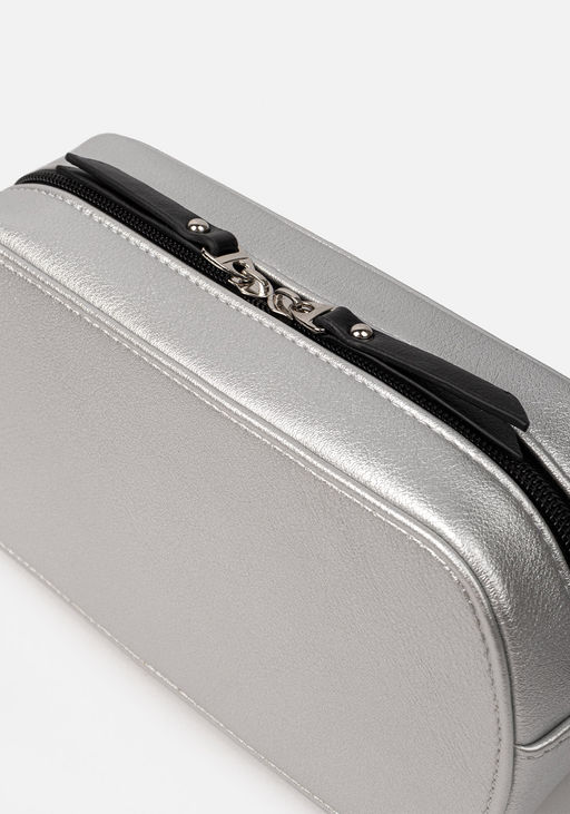 Модель №1604 | кожзам | гладкий блестящий | серебро | Р891-11 | 32976 - L-craft фото 4