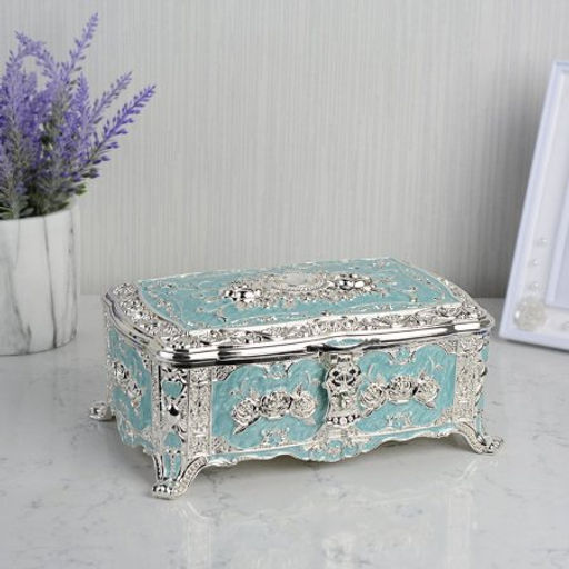 Шкатулка с зеркалом 22х14х9 / 7275A /уп 1/ - Галеонтрейд фото 4