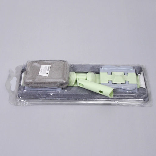 Швабра Green с двумя насадками из микрофибры 37*12*120
