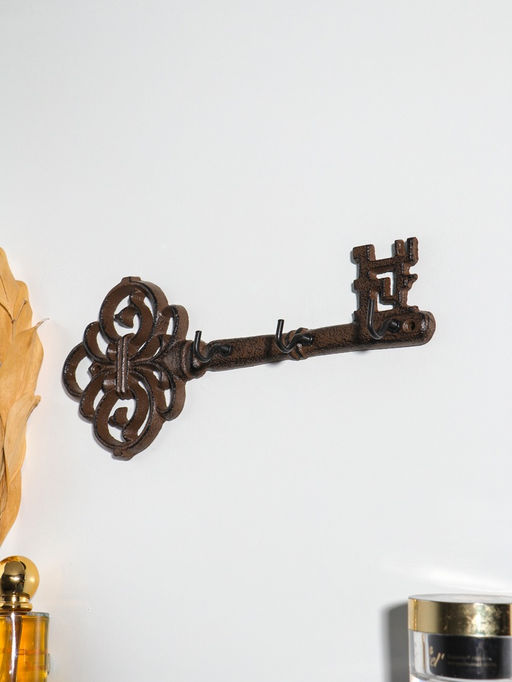 Крючки декоративные чугун "Ажурный ключ" 27,2х12х3,5 см