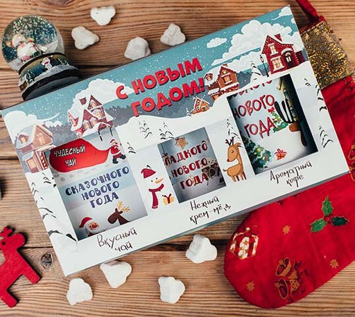 Подарочный набор из 3 продуктов С новым годом - Фуд сторис фото 4