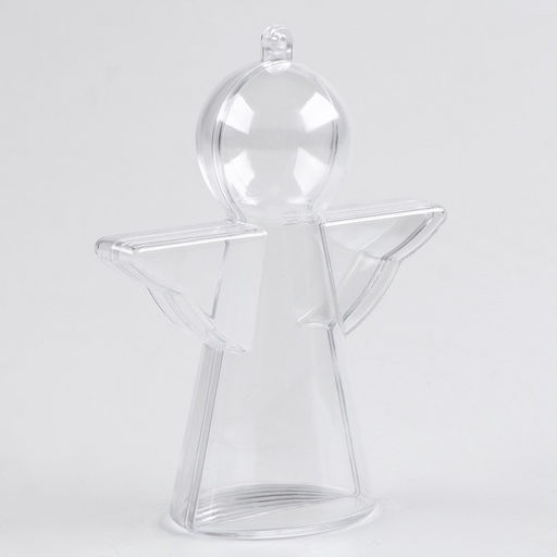 Заготовка - подвеска, раздельные части «Ангел», размер собранной: 10×9×4 см