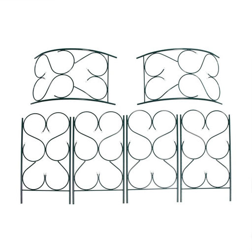 Арка садовая, 230×120×51 см, для вьющихся растений, металлическая, зелёная