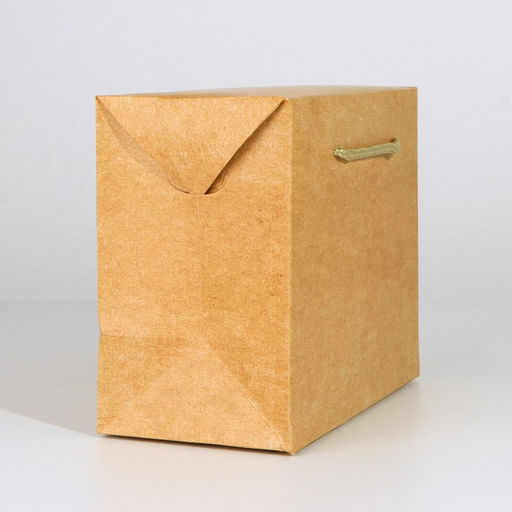 Пакеткоробка Крафтовый, 23 18 11 см - Дарите счастье фото 2