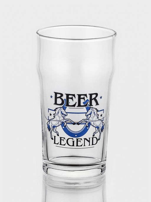 Стакан для пива "Пейл-эль" "Лошади. Beer Legend" 570 мл