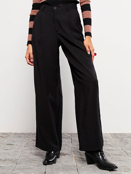 Kad?n Rahat Kal?p D?z Pantolon