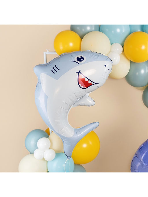 Воздушный шар фольгированный 34" «Акула»