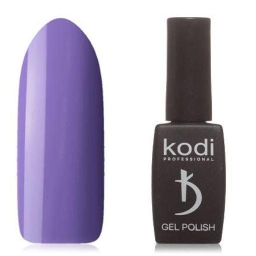 Kodi Гель-лак Ярко-сиреневый, без перламутра и блесток, плотный, 8 мл  фото 4