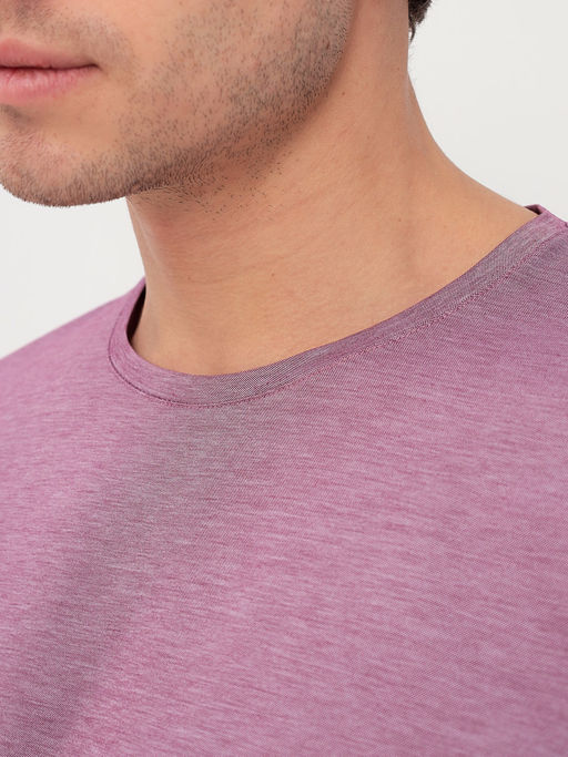 Футболка мужская короткий рукав GREG G145-PM4T-LT1635 (бордо)  фото 5