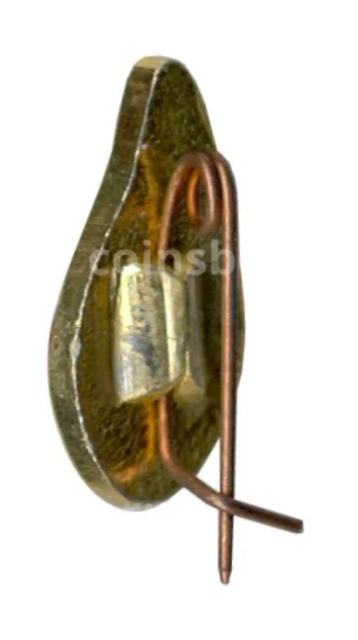 Значок донора крови (широкий полумесяц)