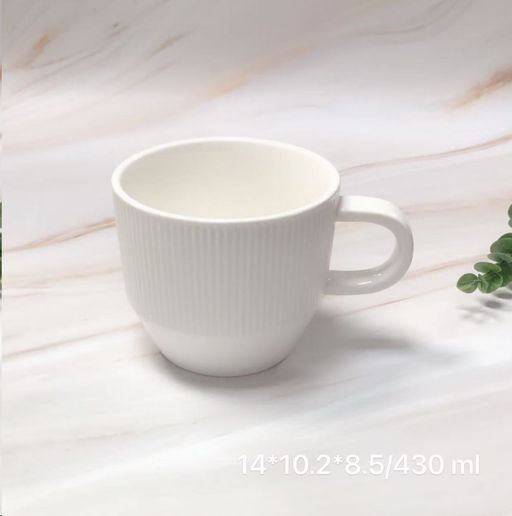 Кружка 430 мл Вертикаль / DR-1048 /уп 27/