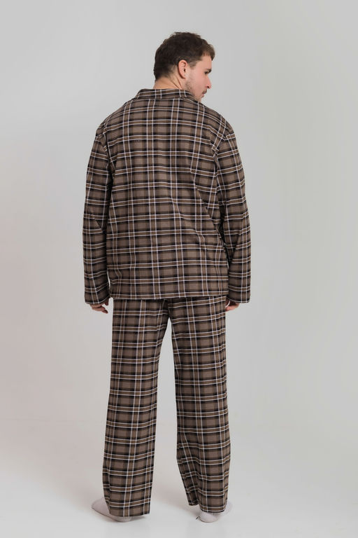 Пижама рубашка и брюки М125126кс