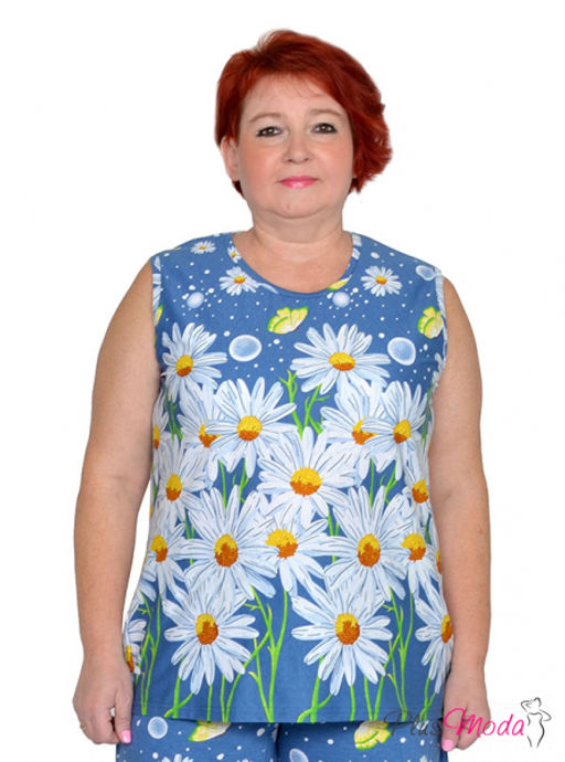 Майка Модель №1505 размеры 44-84 - Plusmoda фото 5