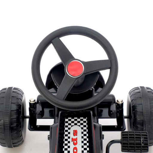 Веломобиль HOT CAR, цвет чёрный - Simaland фото 7