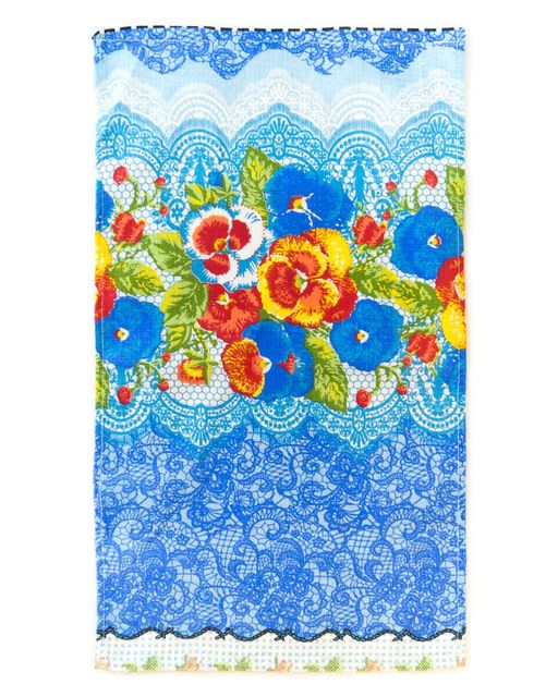 Полотенце вафельное ВП_4 мультиколор 43 Lets go