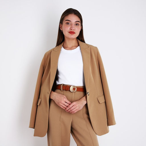 Ремень женский, ширина 3,5 см, пряжка металл, цвет рыжий - Simaland фото 3