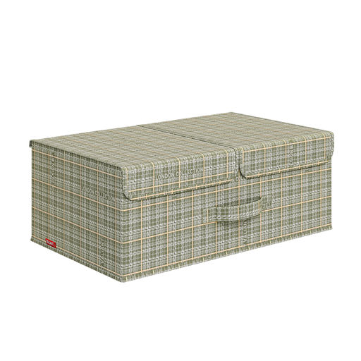 Короб стеллажный 2-х секционный, 50*30*20 см, LONDON GREY, шт