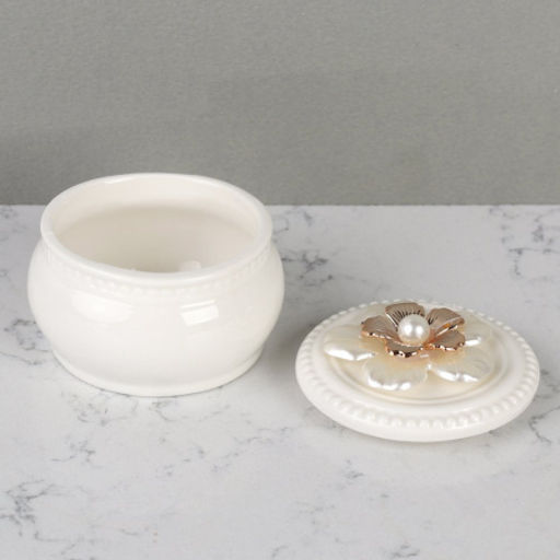 Шкатулка керамика 7,5х7,5х6 см / TC6021 /уп 144/ - Галеонтрейд фото 4