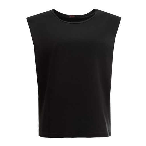 Майка женская MINAKU OVERSIZE FIT, размер 46, чёрная