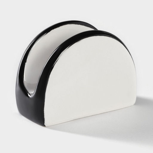 Салфетница Доляна «Весенний вечер», 9.5×4.3×7 см, доломит, белая