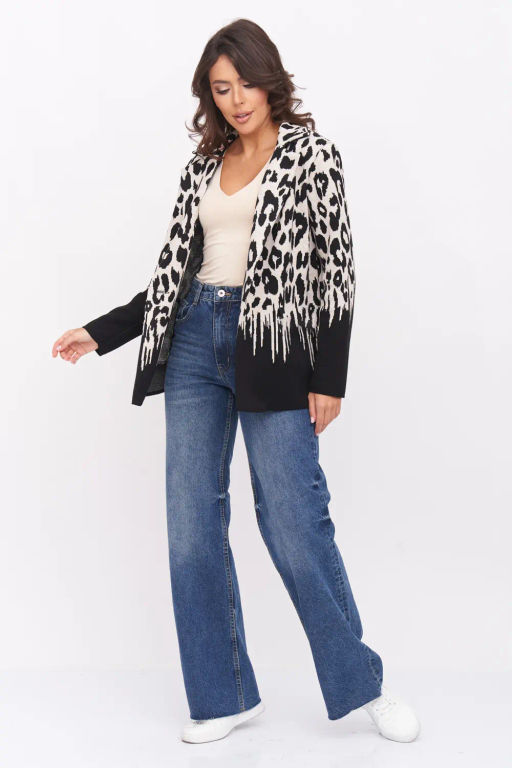 БЕЛАРУСЬ Жакет Д 3303/1 черно-бежевый