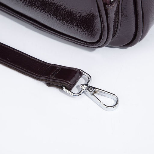 Сумка кросс-боди на молнии, цвет бордовый - Simaland фото 6