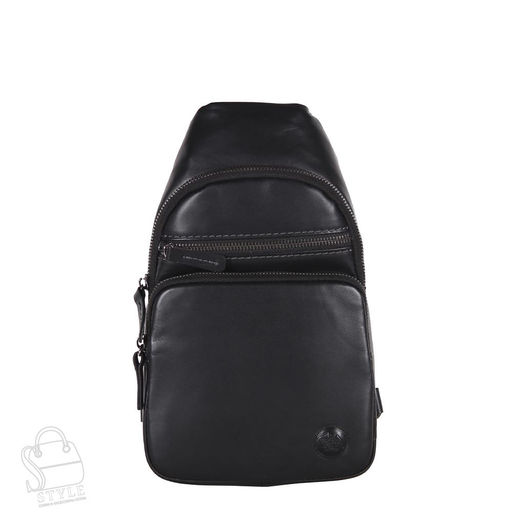 Рюкзак мужской кожаный 4241-1TR black Tough Ryder  в Новосибирске