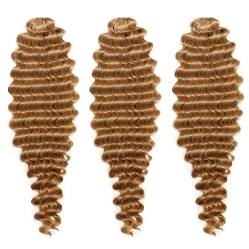 ГОЛЛИВУД Афролоконы, 60 см, 270 гр, цвет русый/светло-русый HKB26/15 (Катрин) - Queen fair фото 2