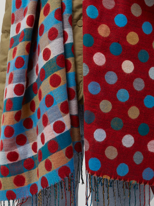 Теплый двусторонний палантин В составе шерсть - Tantino фото 5