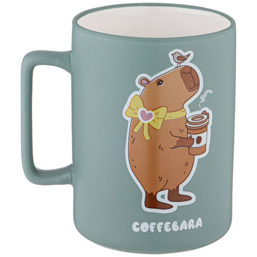 Кружка Lefard Capybara+Coffee 400 мл фарфор  фото 4