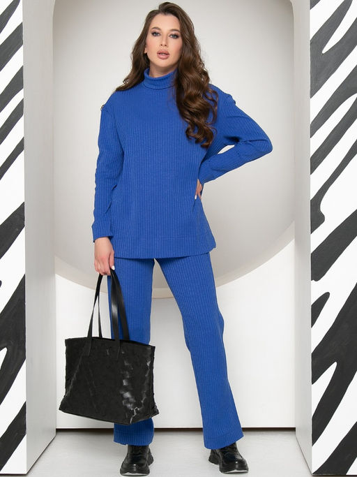 Костюм П-2120/1 Цвет:синий - Леди Агата фото 3