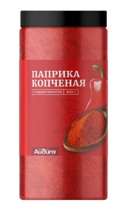 Паприка копченая сладкая 400г