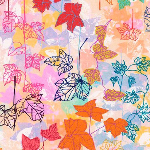 Ткань для пэчворка PEPPY LOOSE LEAF ФАСОВКА 50 x 55 см 122 г/кв.м 5 100% хлопок