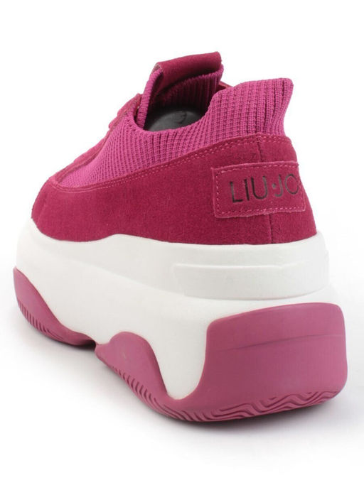 05-A9000-6 PINK Кроссовки женские (натуральная замша)