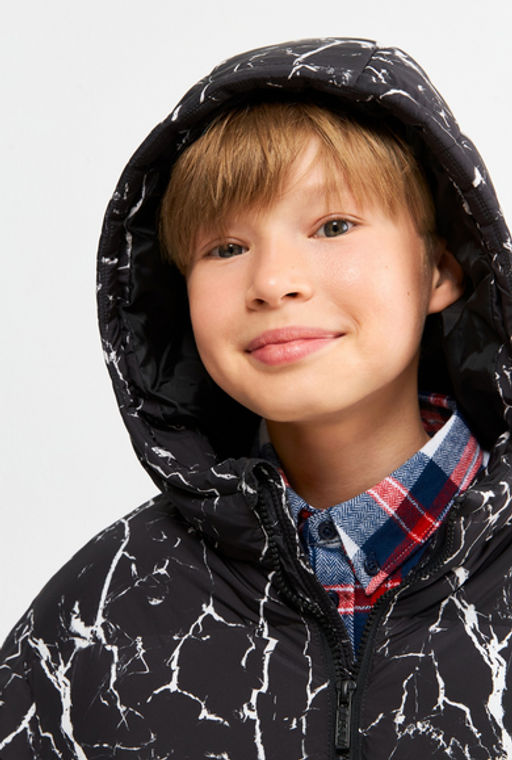 Куртка детская для мальчиков Orav черно-белый - Acoola фото 4