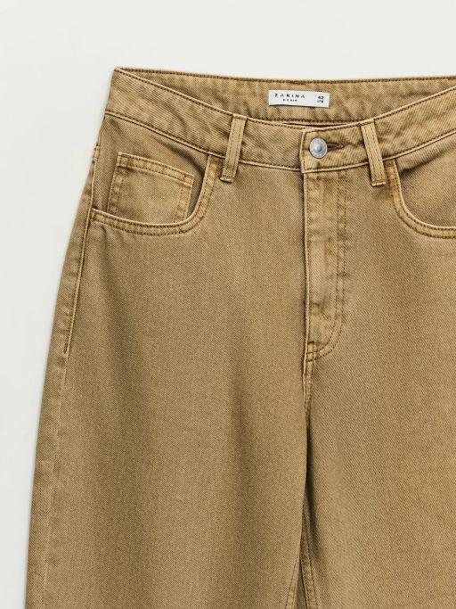 Джинсы straight с высокой посадкой / Zarina фото 10