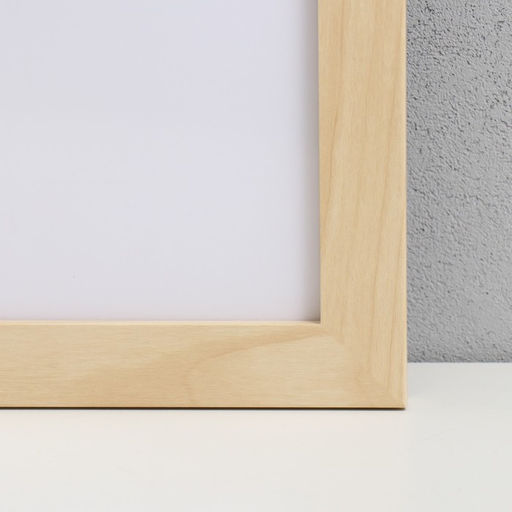 Фоторамка для фото 50×70 см Ellis, МДФ, с паспарту, натуральный, (пластиковый экран)