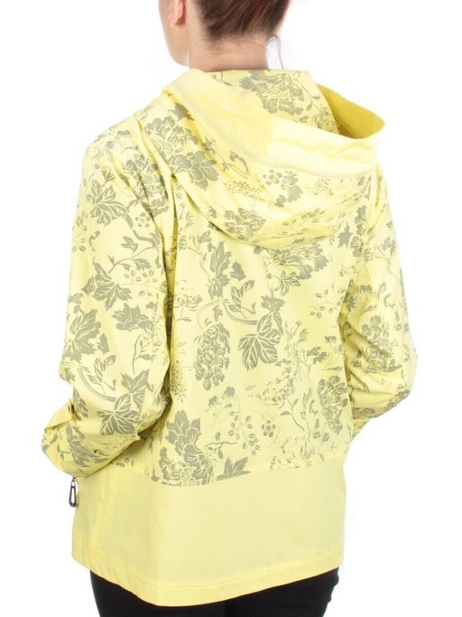F3938 YELLOW Ветровка женская CO-COCOPINE (85% хлопок, 15% полиэстер) - Fashion фото 4