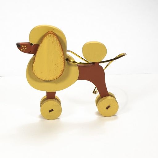 Елочная игрушка - Пудель пшеничный 290-3 - Idh фото 2