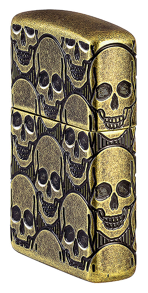 Зажигалка ZIPPO Armor® Ухмыляющиеся черепушки | Cackling Cranium 46302  фото 7