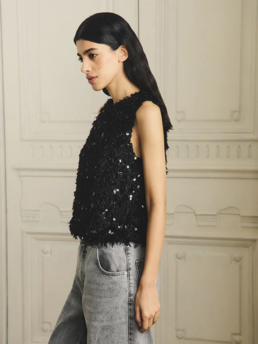 Топ из перьев / Zarina