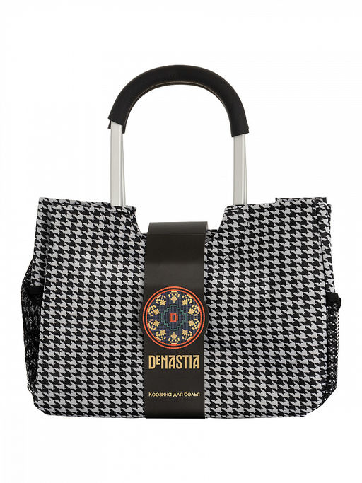 Корзина для белья 30x40x25 черный оксфорд - Denastia фото 3