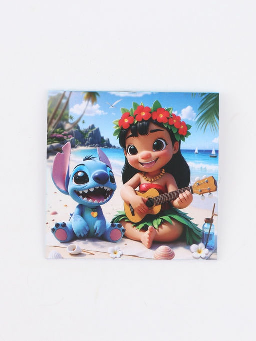 Цена за 20 шт. Блокнот «Стич» 10×10 см, 16 листов МИКС