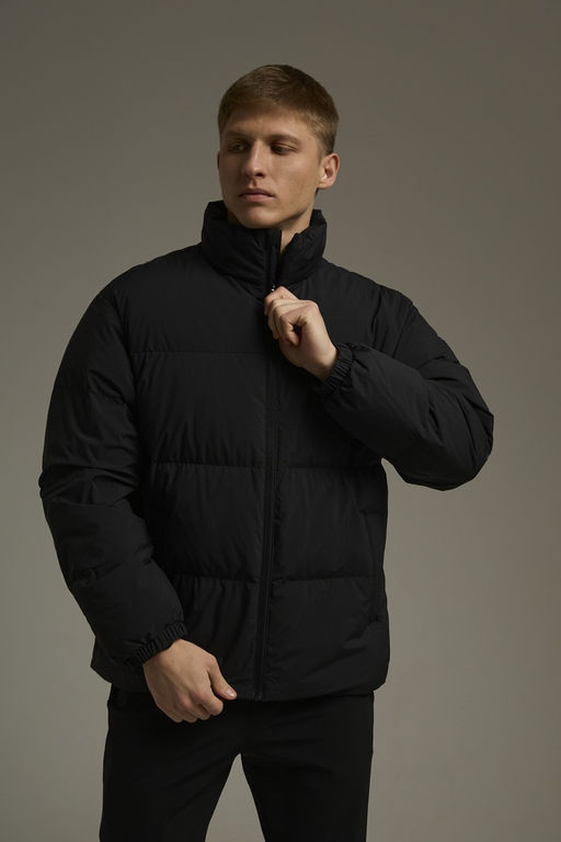Пуховик короткий Черный Training Down Jacket