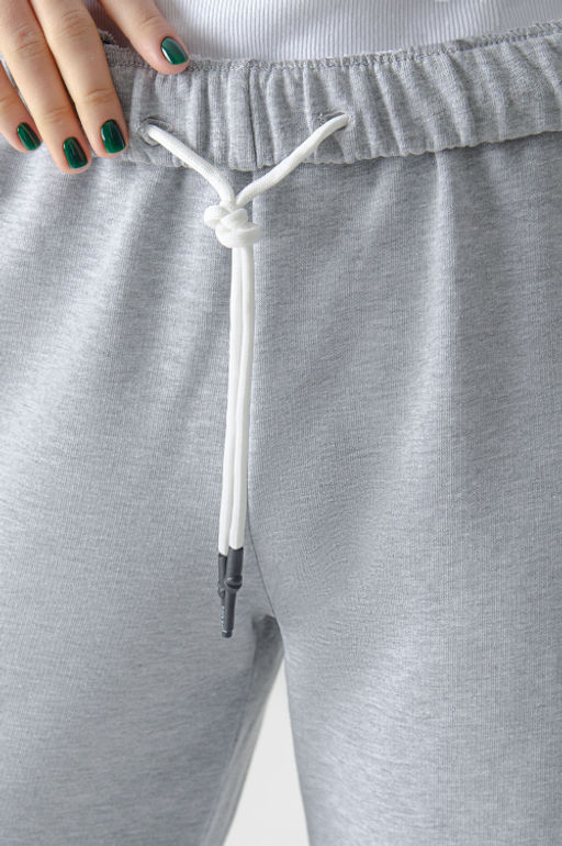 Арт. 2545 Костюм женский с брюками 44-50 (4 шт) Цвет:серый меланж